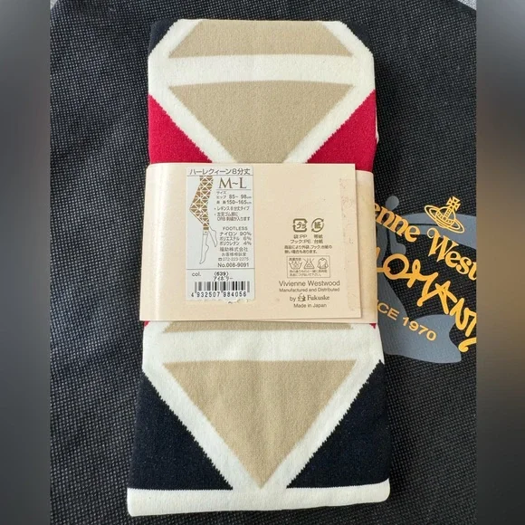 Vivienne Westwood leggings pants stockings Japan Exclusive made in Japan